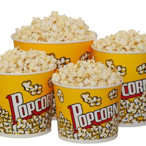 Popcorn Paper Pouch And Tub